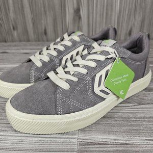 Cariuma Catiba Pro Grey & Ivory Skate Shoes-Men's Size7.5-Women's Size 9 NEW